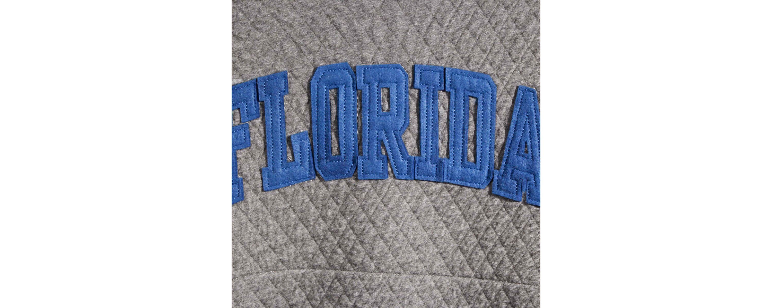 NCAA Florida Gators Moose Quilted Pullover Sweatshirt