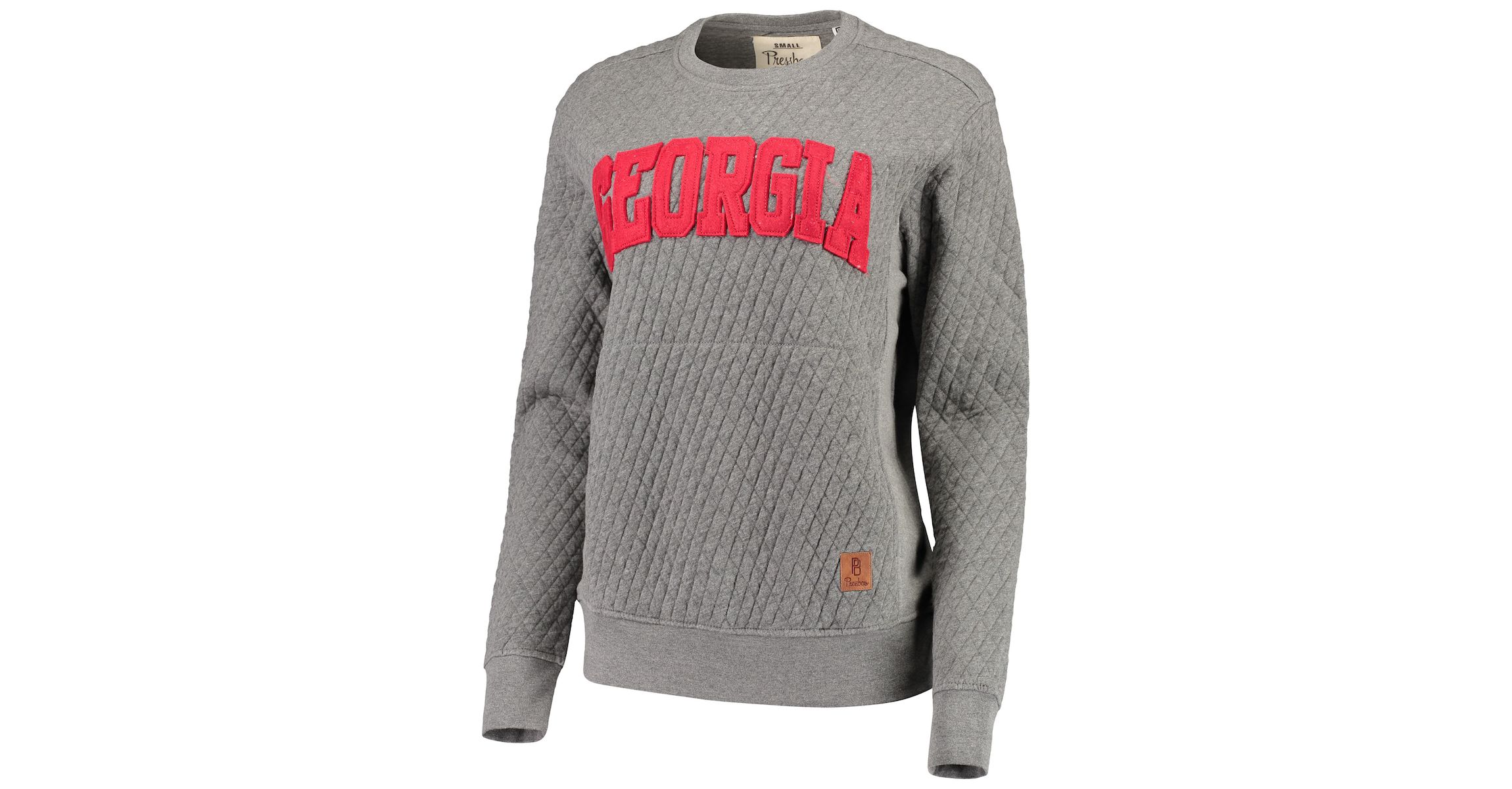 NCAA Georgia Bulldogs Moose Quilted Pullover Sweatshirt