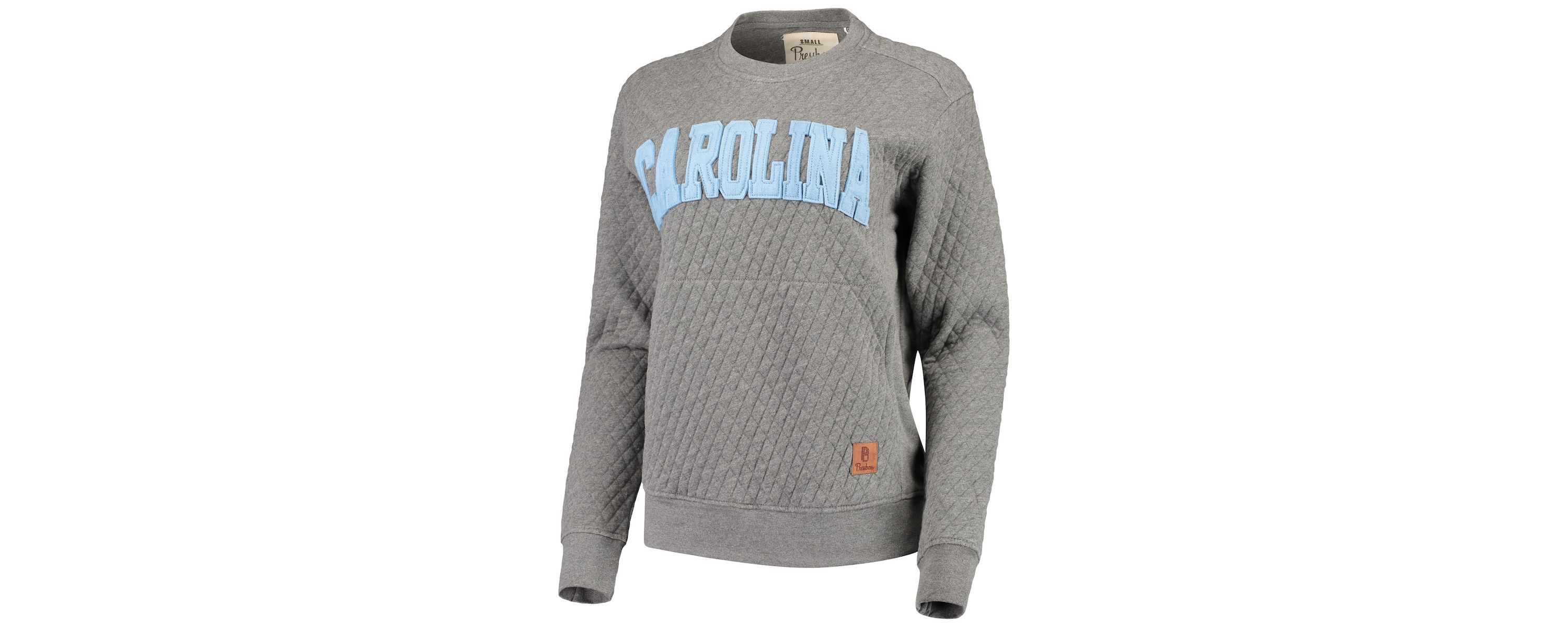 NCAA North Carolina Tar Heels Moose Quilted Pullover Sweatshirt