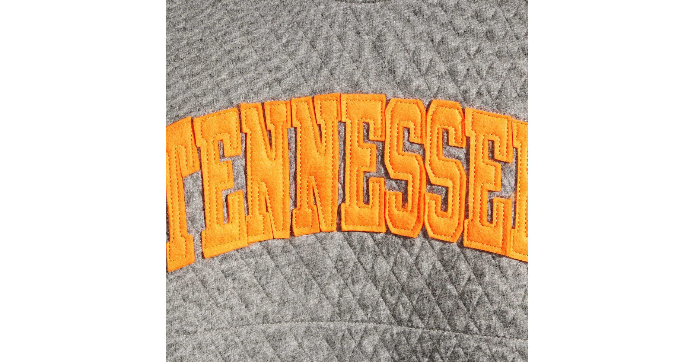 NCAA Tennessee Volunteers Moose Quilted Pullover Sweatshirt