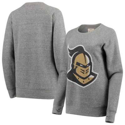 NCAA ed UCF Knights Big Team Logo Knobi Fleece Tri-Blend Crew Neck Sweatshirt