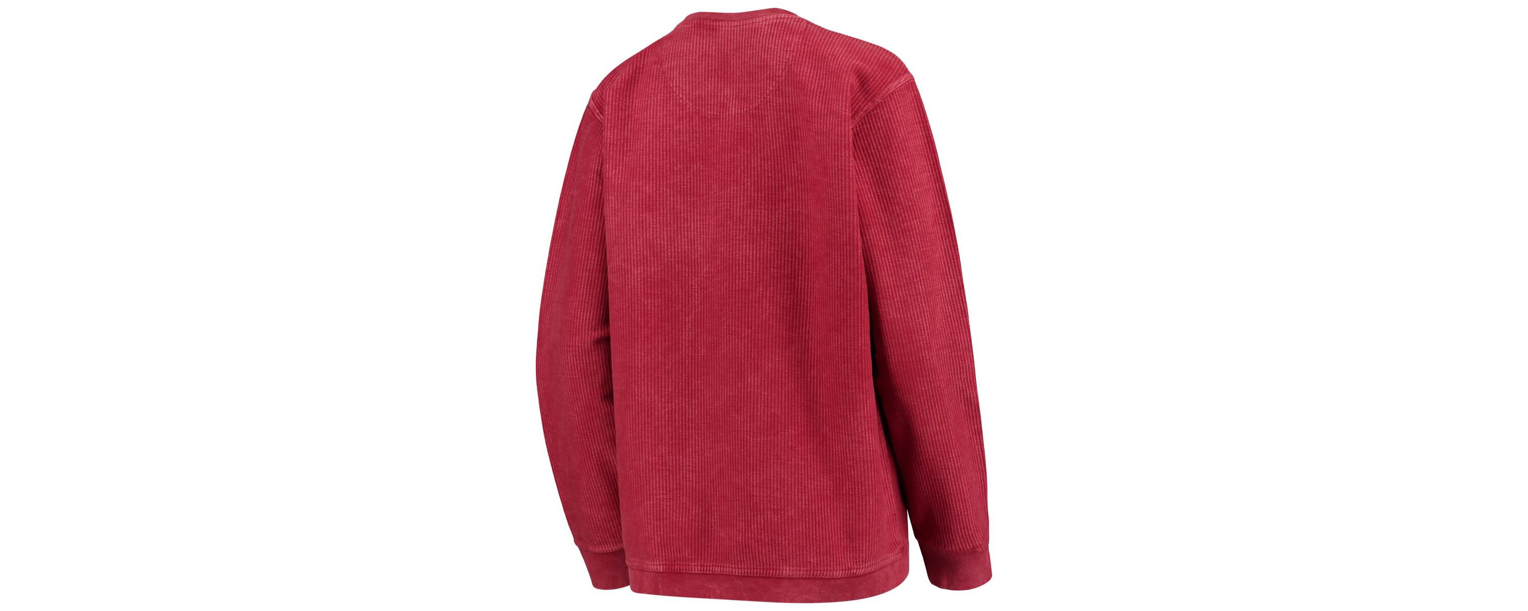 NCAA Iowa State Cyclones Comfy Cord Vintage Wash Basic Arch Pullover Sweatshirt