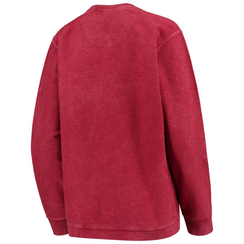 NCAA Iowa State Cyclones Comfy Cord Vintage Wash Basic Arch Pullover Sweatshirt