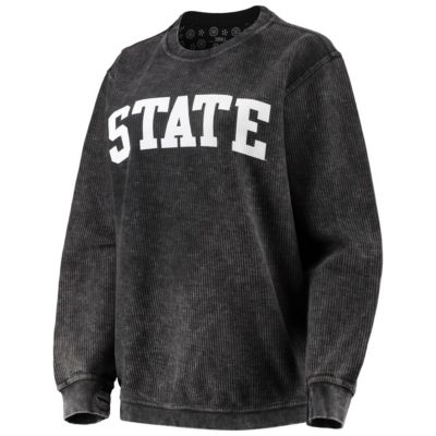 NCAA Michigan State Spartans Comfy Cord Vintage Wash Basic Arch Pullover Sweatshirt