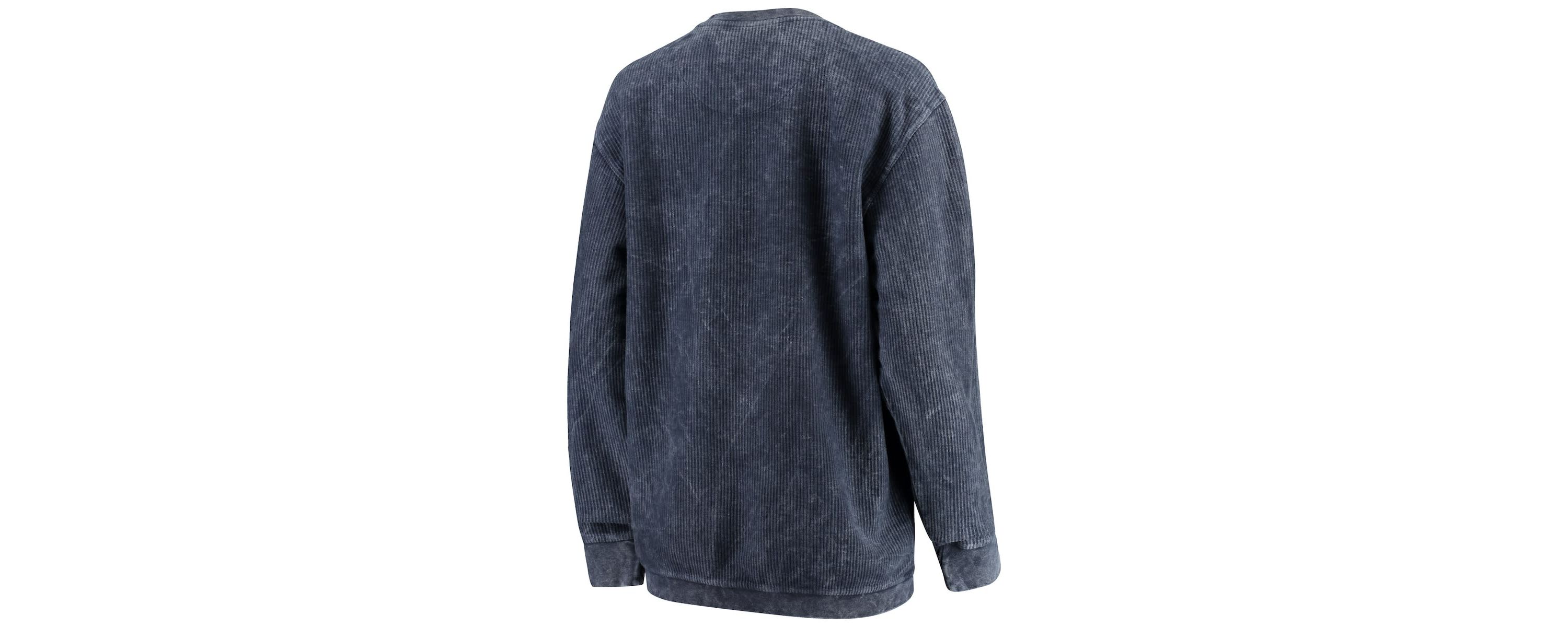 NCAA Ole Miss Rebels Comfy Cord Vintage Wash Basic Arch Pullover Sweatshirt