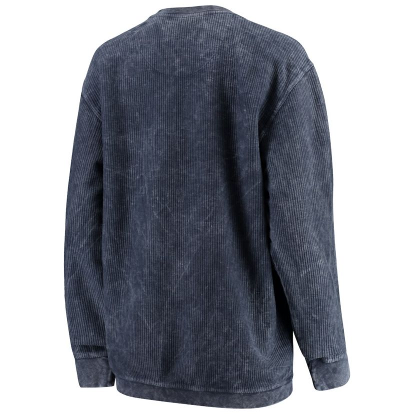 NCAA Ole Miss Rebels Comfy Cord Vintage Wash Basic Arch Pullover Sweatshirt