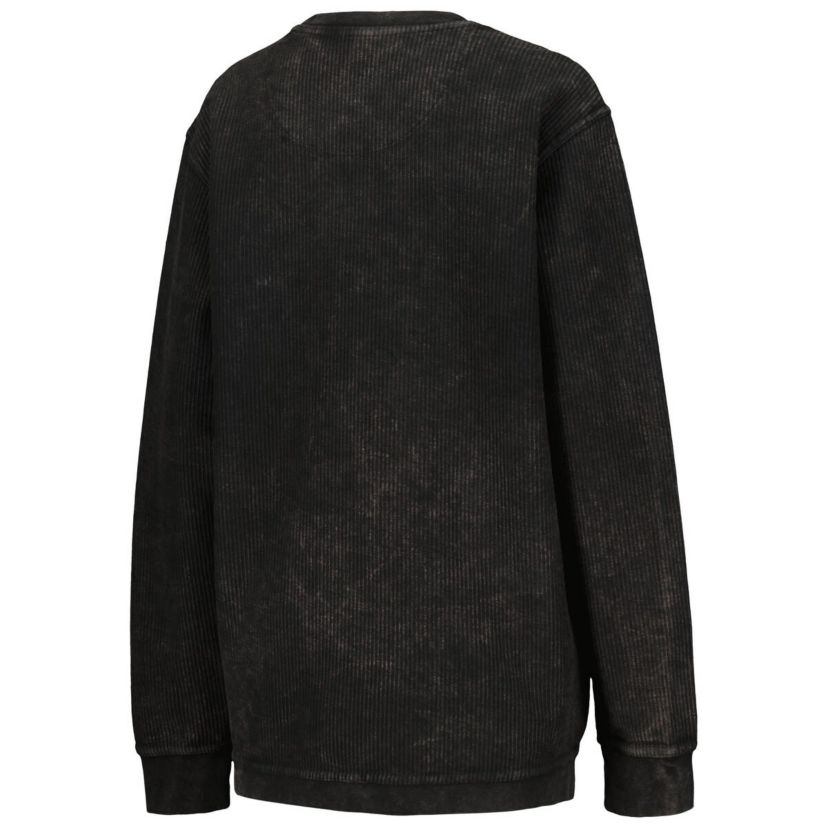 NCAA Wisconsin Badgers Comfy Cord Vintage Wash Basic Arch Pullover Sweatshirt