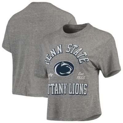 NCAA Penn State Nittany Lions Bishop Tri-Blend Knobi Crop T-Shirt