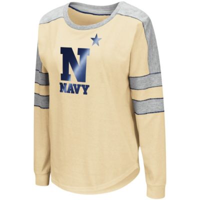 Navy Midshipmen NCAA Trey Dolman Long Sleeve T-Shirt