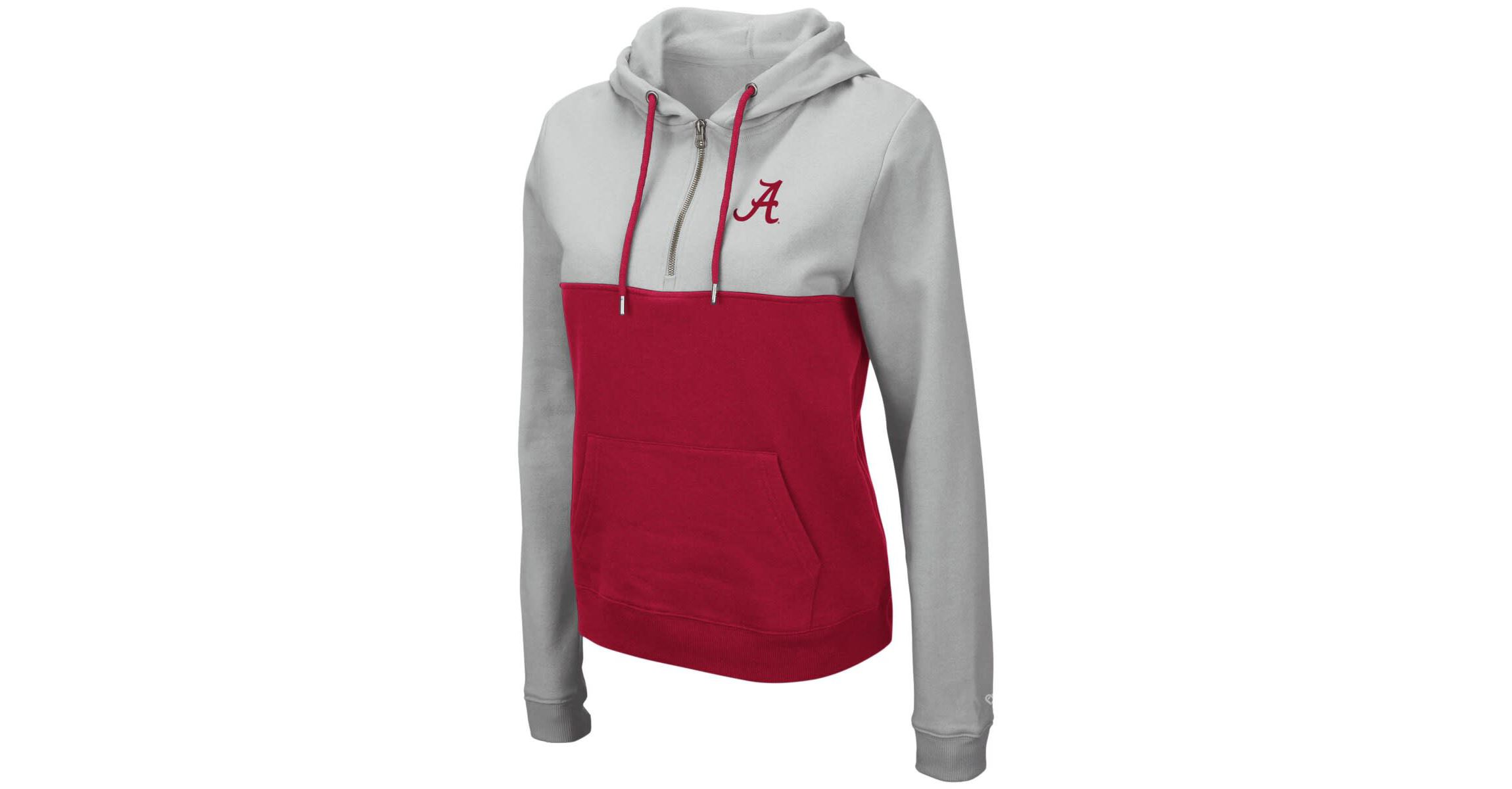 Alabama Crimson Tide NCAA Alabama Tide Aidan Lightweight Half-Zip Hoodie
