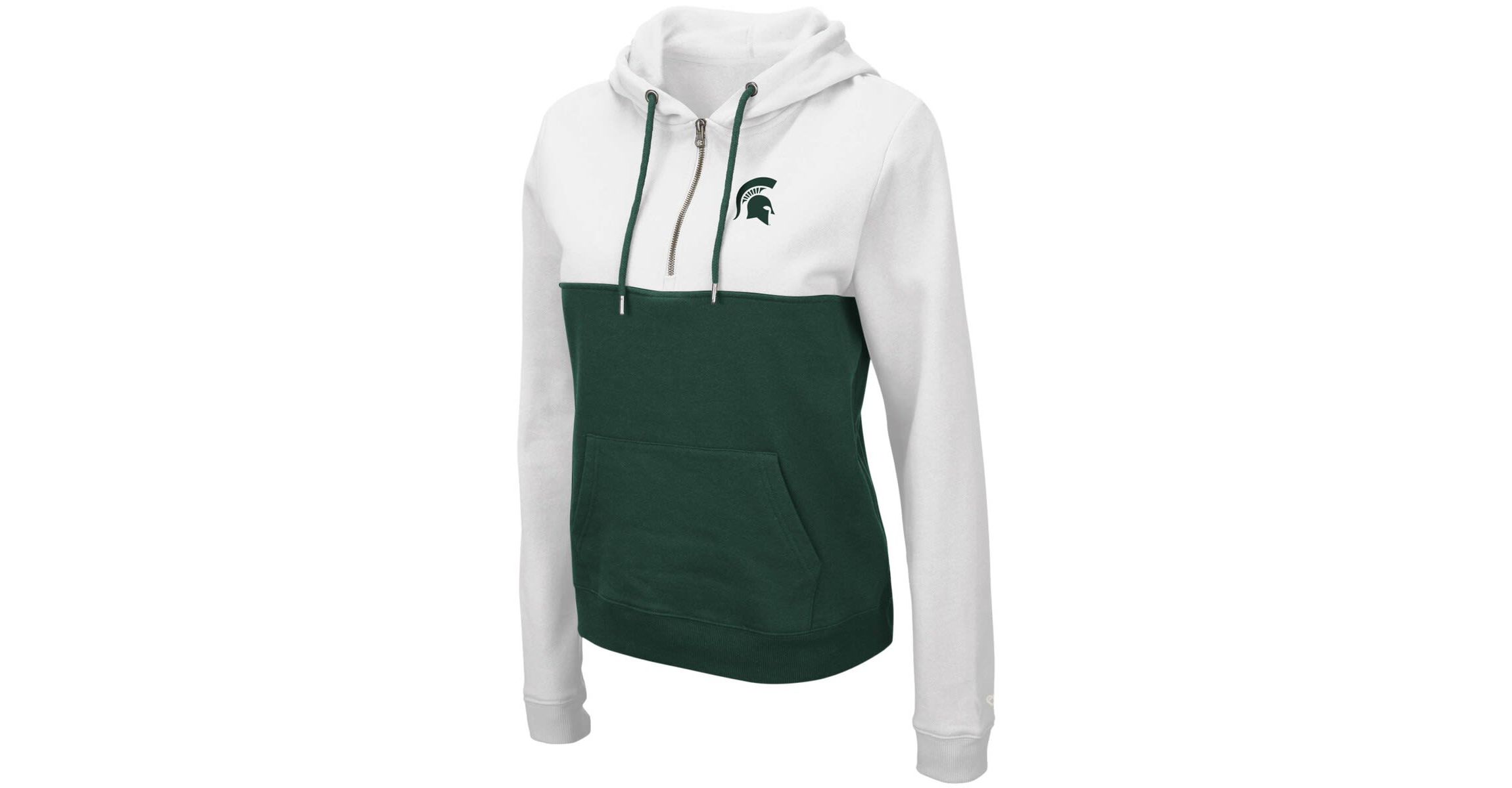 NCAA Michigan State Spartans Aidan Lightweight Half-Zip Hoodie