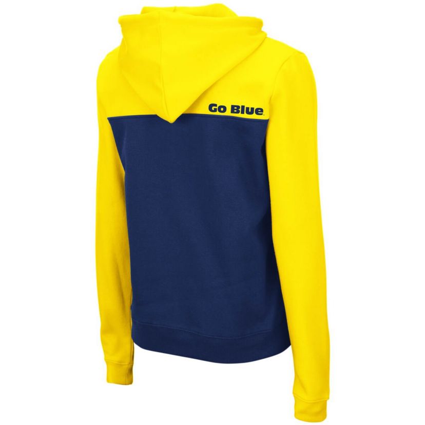 NCAA Michigan Wolverines Aidan Lightweight Half-Zip Hoodie