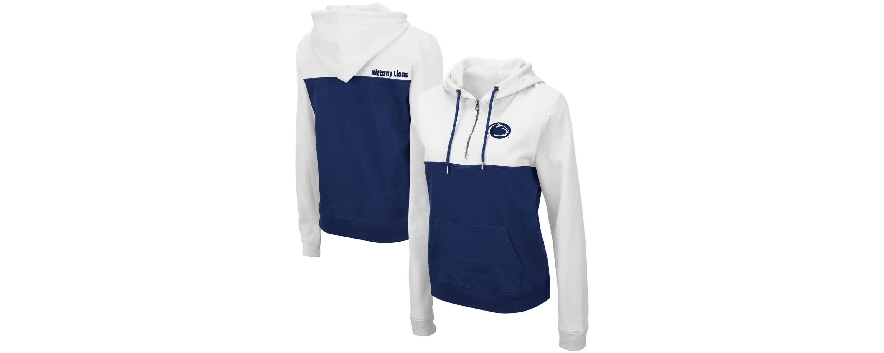 NCAA Penn State Nittany Lions Aidan Lightweight Half-Zip Hoodie