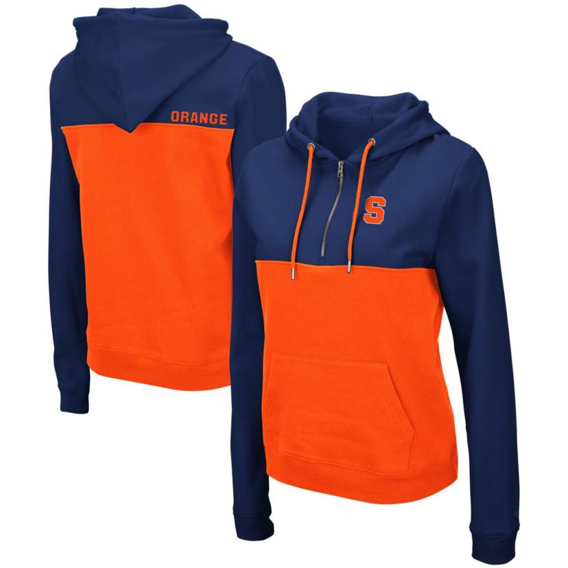 Syracuse Orange NCAA Syracuse Aidan Lightweight Half-Zip Hoodie
