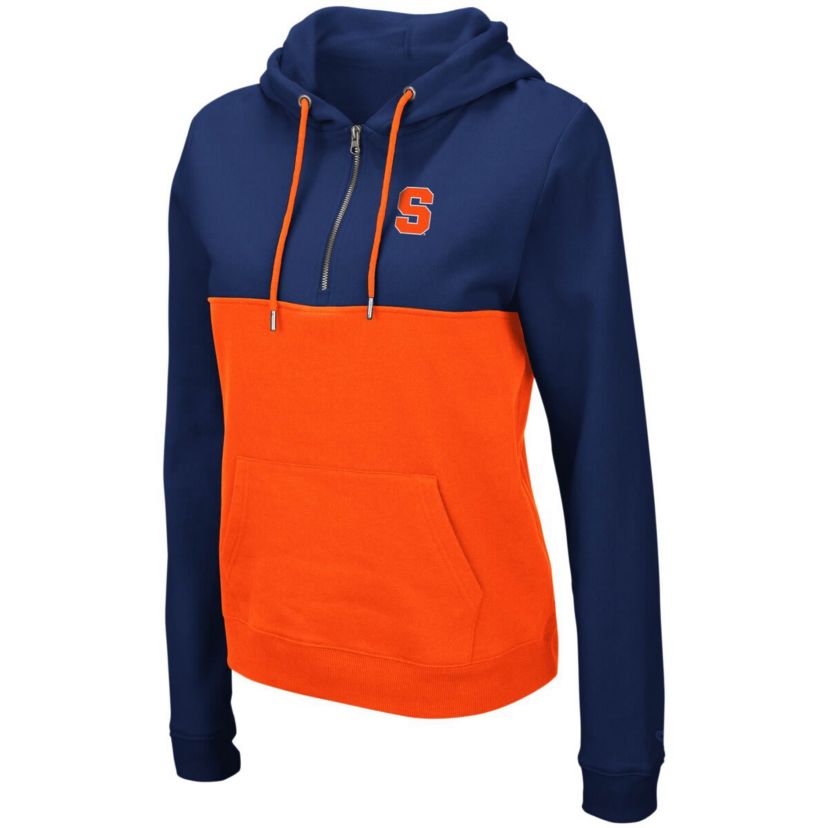 Syracuse Orange NCAA Syracuse Aidan Lightweight Half-Zip Hoodie