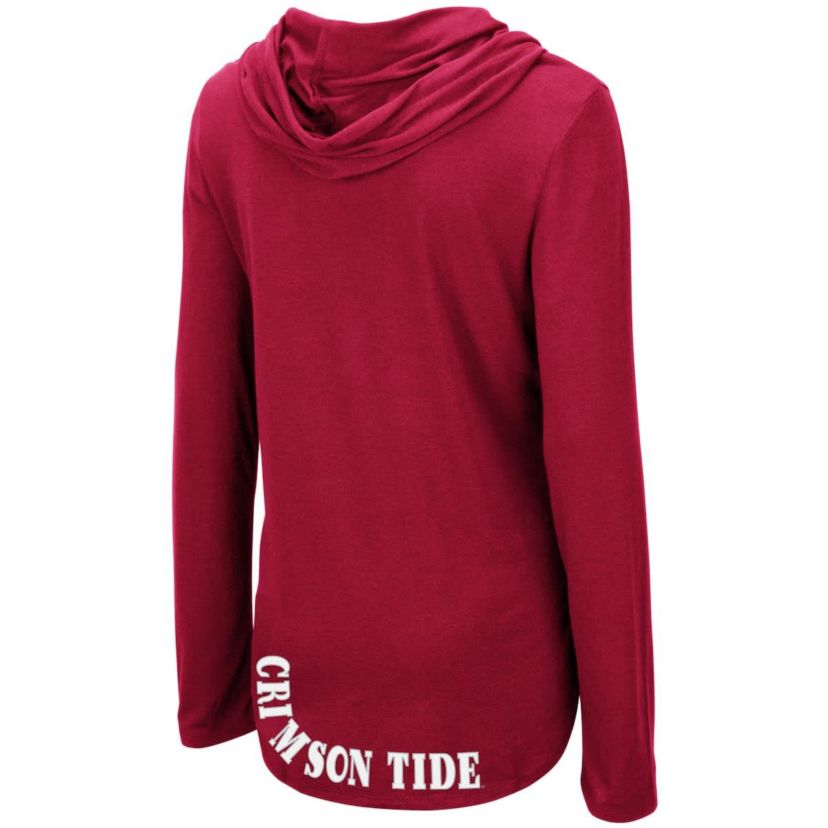 Alabama Crimson Tide NCAA Alabama Tide My Lover Lightweight Hooded Long Sleeve T-Shirt