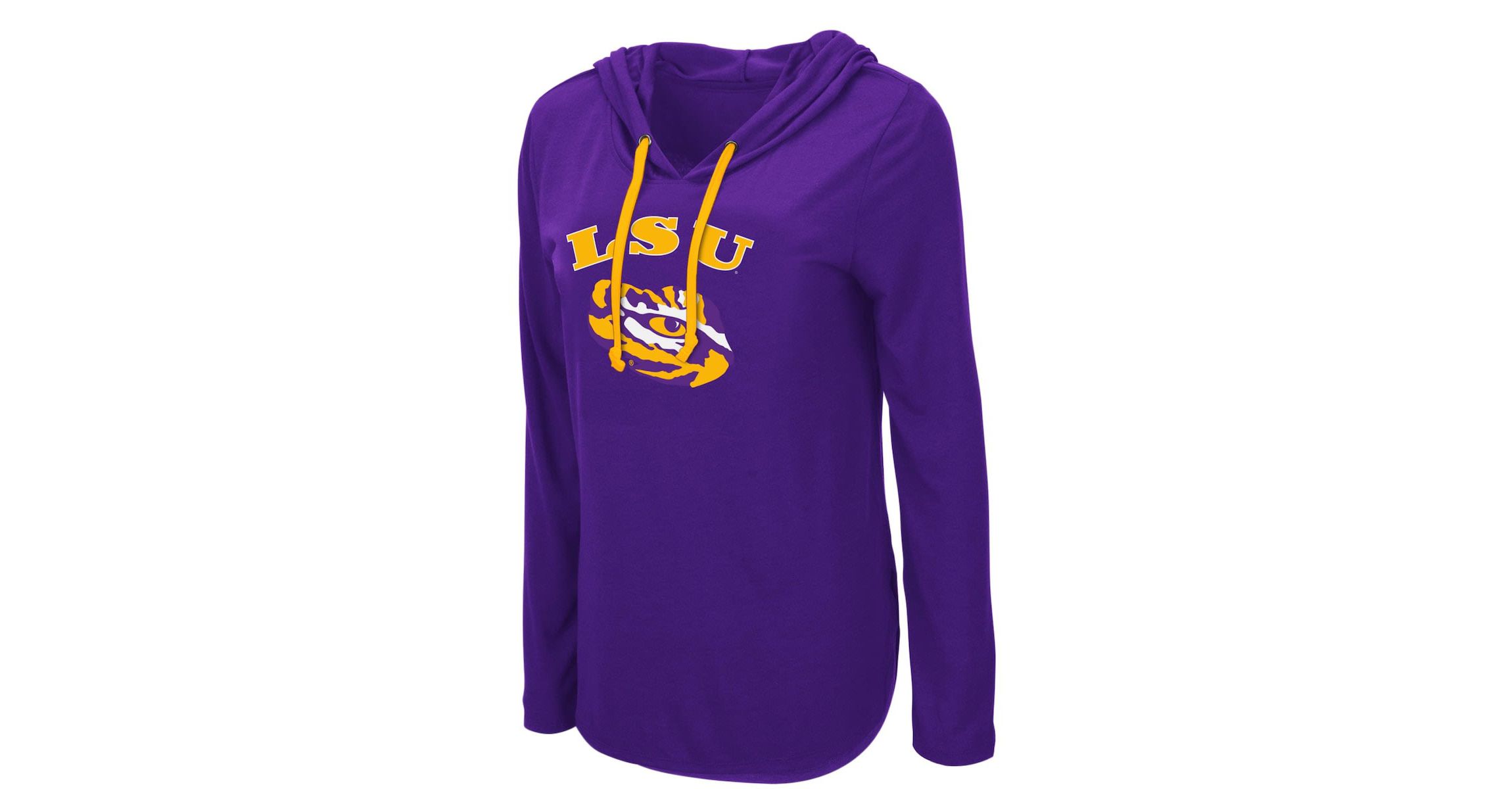 NCAA LSU Tigers My Lover Lightweight Hooded Long Sleeve T-Shirt