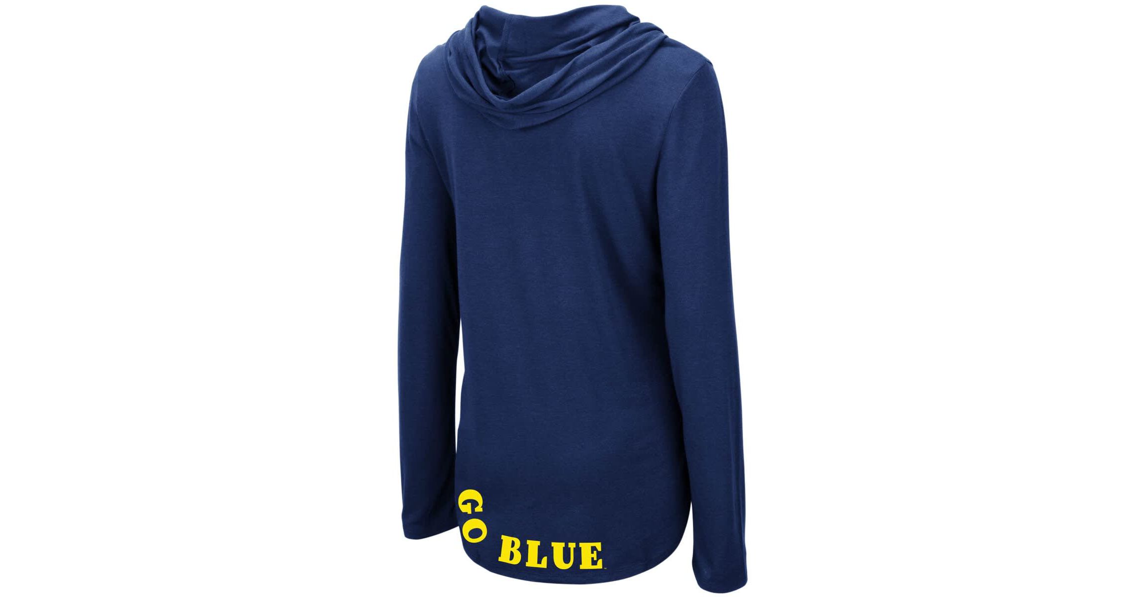 NCAA Michigan Wolverines My Lover Lightweight Hooded Long Sleeve T-Shirt