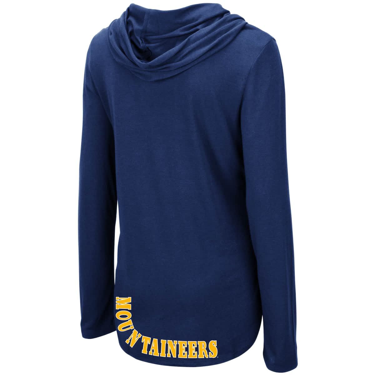 NCAA West Virginia Mountaineers My Lover Lightweight Hooded Long Sleeve T-Shirt
