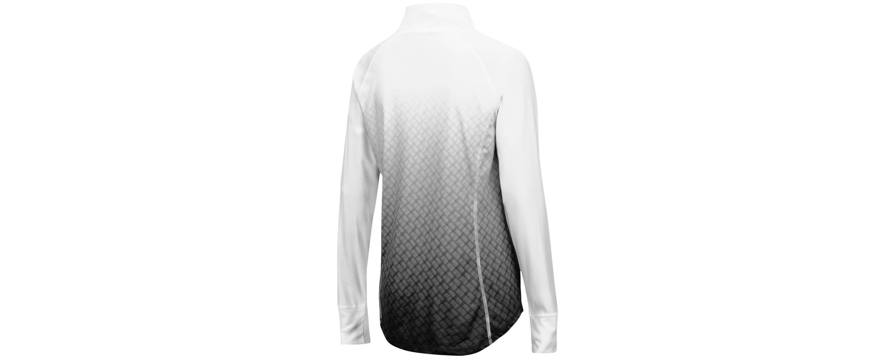 NCAA Iowa State Cyclones Magic Ombre Lightweight Fitted Quarter-Zip Long Sleeve Top