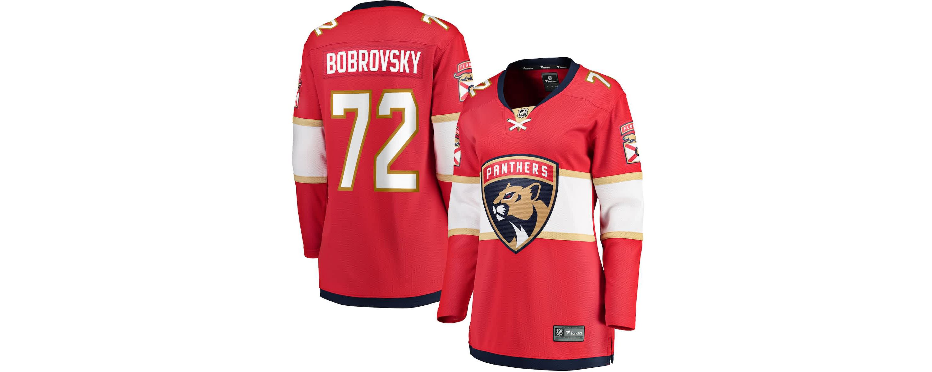 NHL Fanatics Sergei Bobrovsky Florida Panthers Home Breakaway Jersey