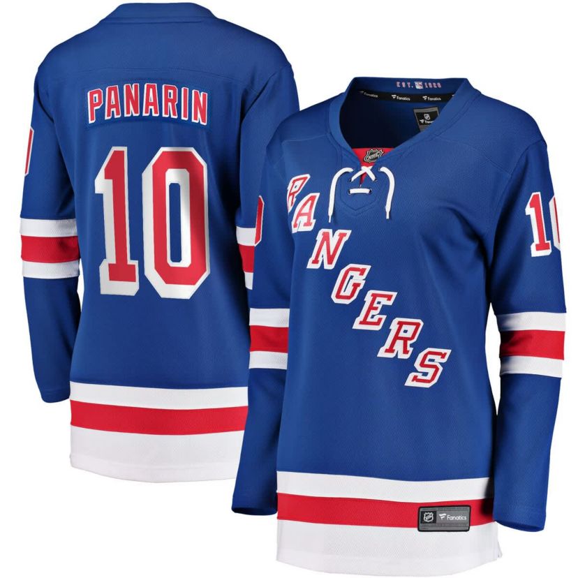 NHL Fanatics Artemi Panarin New York Rangers Home Breakaway Player Jersey