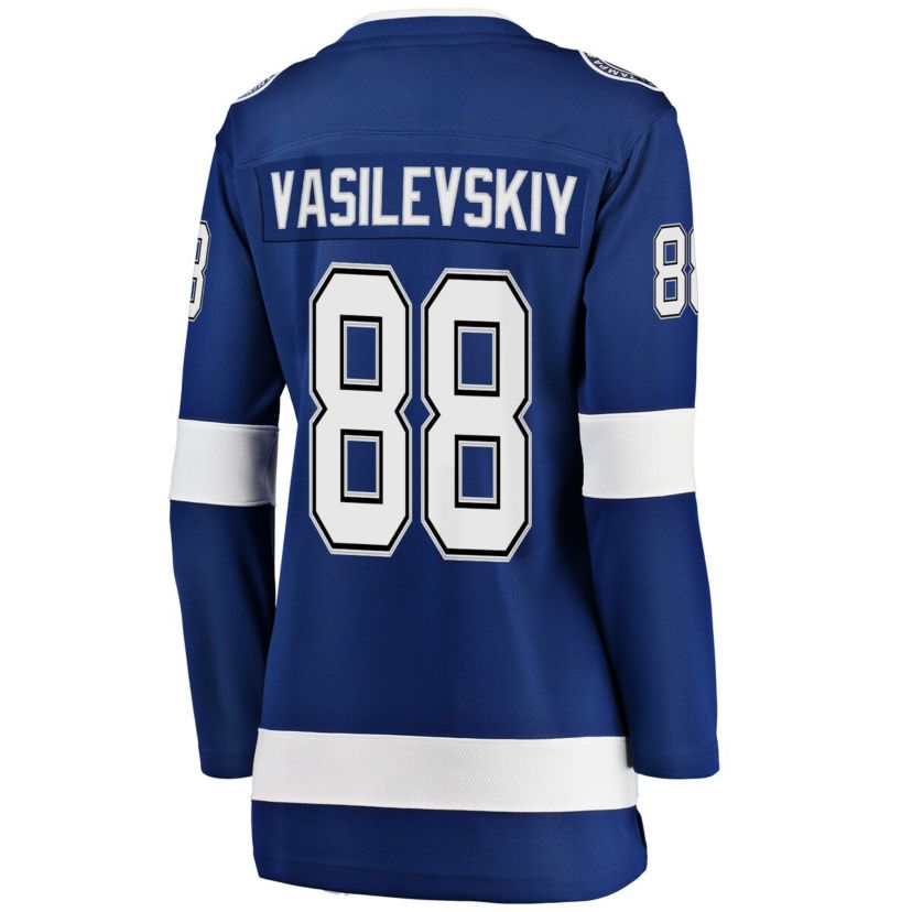 NHL Fanatics Tampa Bay Lightning Andrei Vasilevskiy Breakaway Player Jersey