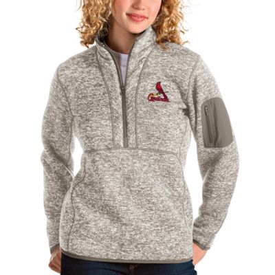 MLB St. Louis Cardinals Fortune Quarter-Zip Pullover Jacket