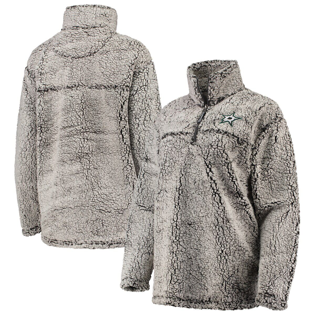 NHL Dallas Stars Sherpa Quarter-Zip Pullover Jacket