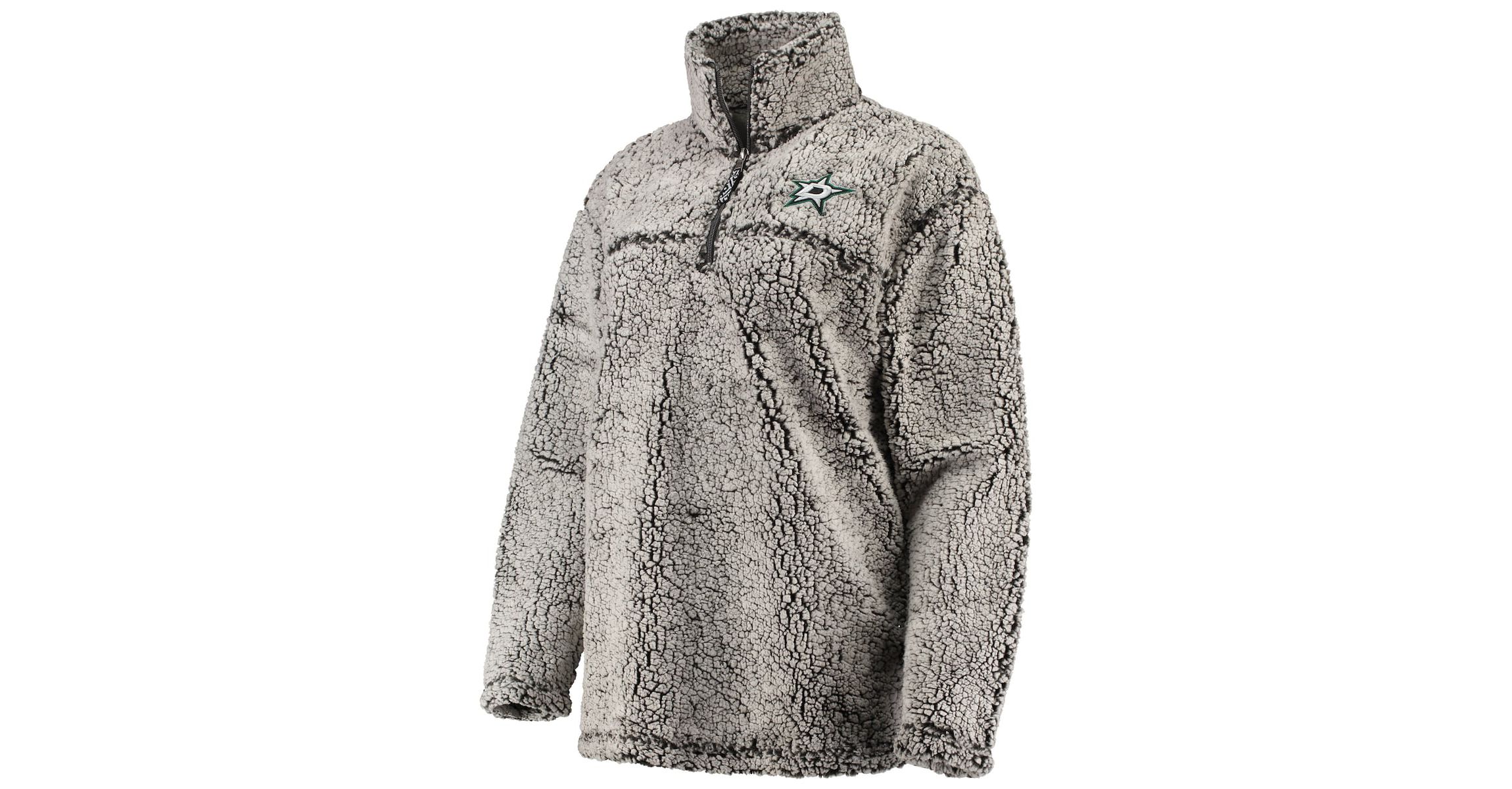 NHL Dallas Stars Sherpa Quarter-Zip Pullover Jacket