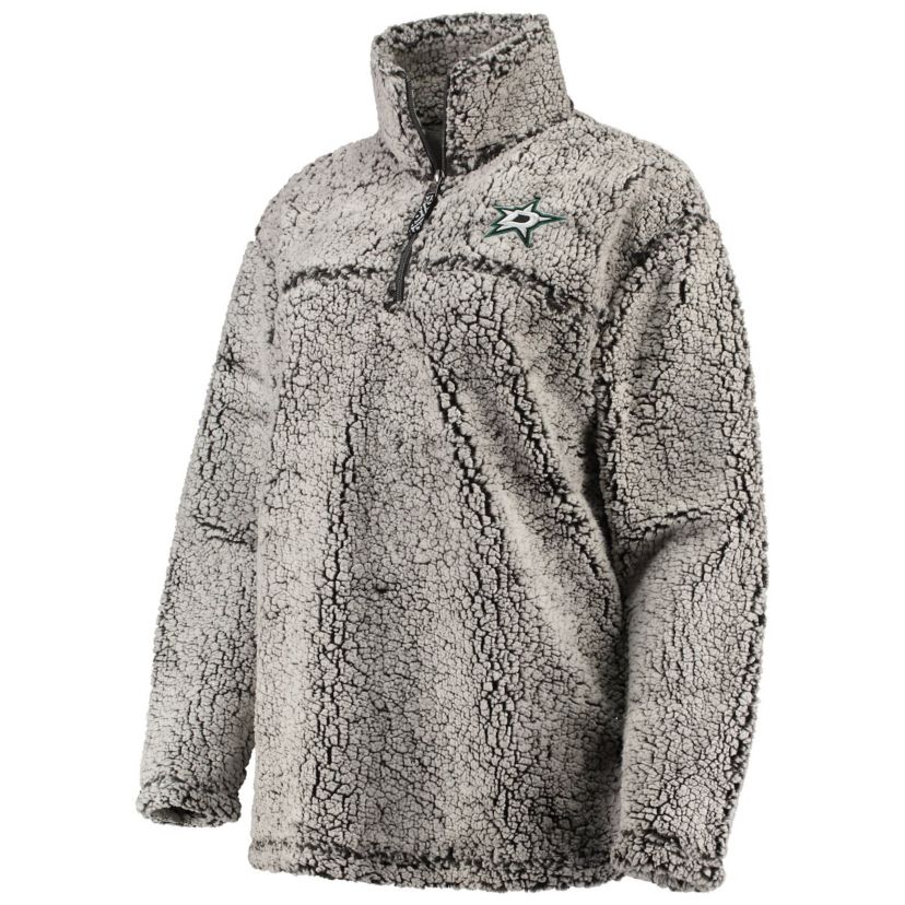 NHL Dallas Stars Sherpa Quarter-Zip Pullover Jacket