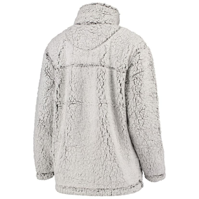 NHL Washington Capitals Sherpa Quarter-Zip Pullover Jacket