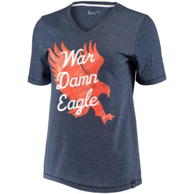 NCAA Under Armour ed Auburn Tigers V-Neck T-Shirt