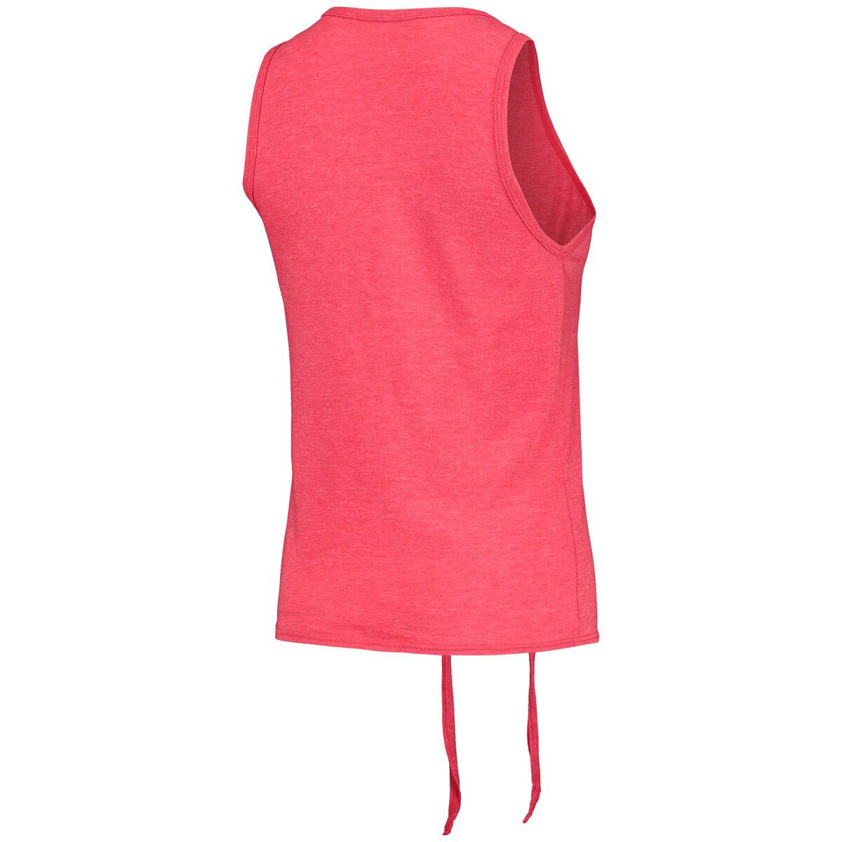 MLB Los Angeles Angels Scoop Neck Racerback Side Tie Tri-Blend Tank Top