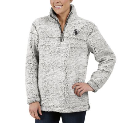 Chicago White Sox MLB Chicago Sox Sherpa Quarter-Zip Pullover Jacket