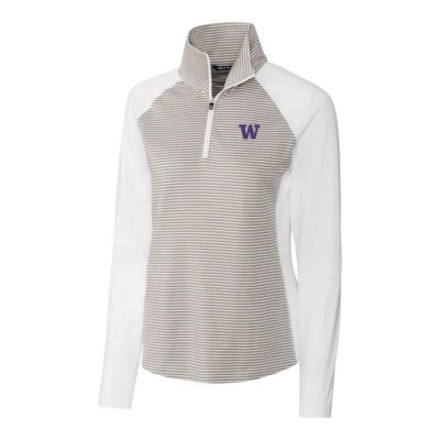 NCAA Washington Huskies Forge Tonal Half-Zip Pullover Jacket