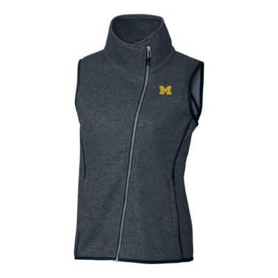 NCAA Michigan Wolverines Mainsail Full-Zip Vest