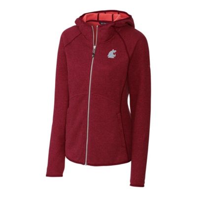 NCAA Washington State Cougars Mainsail Hooded Full-Zip Jacket