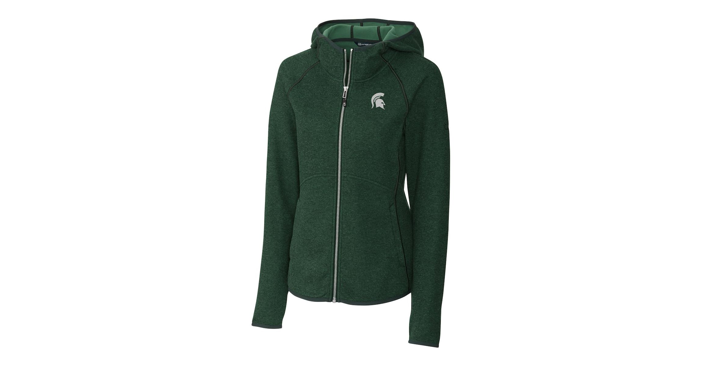 NCAA Michigan State Spartans Mainsail Hooded Full-Zip Jacket