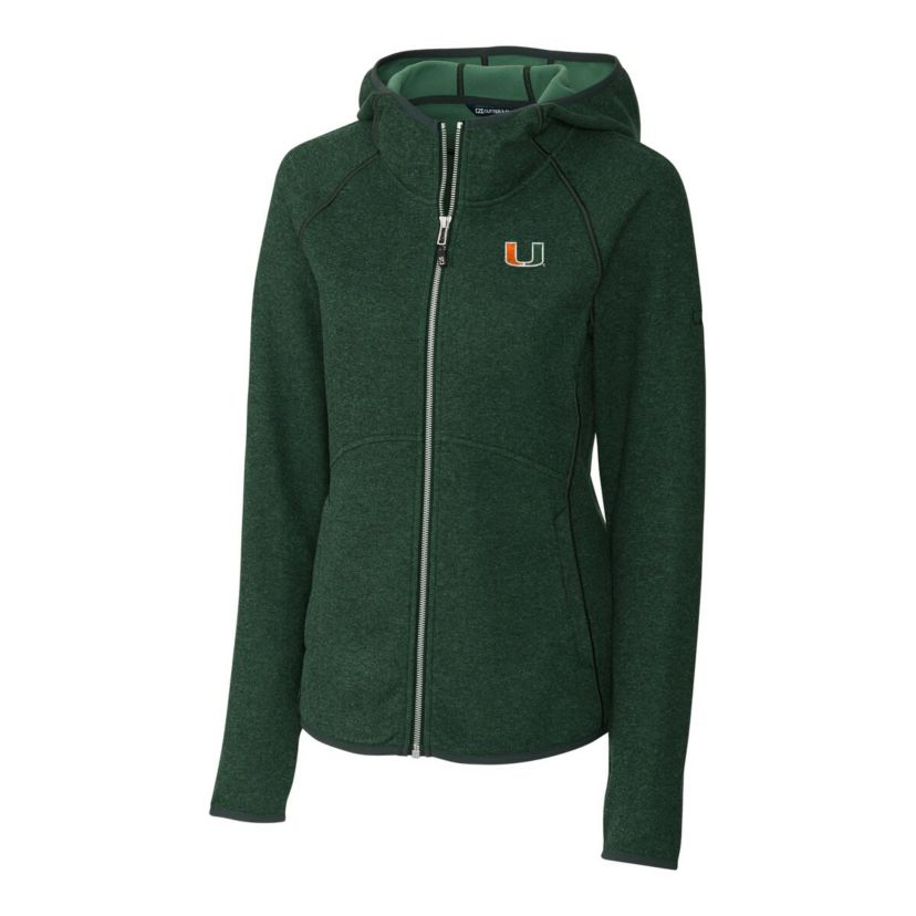 Miami (FL) Hurricanes NCAA Miami Hurricanes Mainsail Hooded Full-Zip Jacket