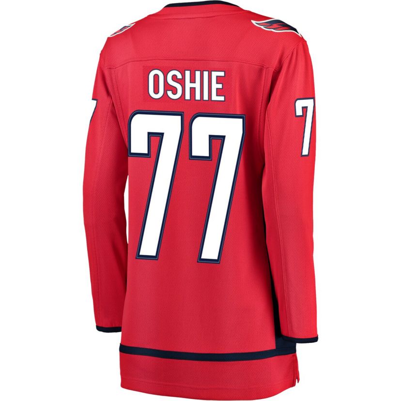 NHL Fanatics TJ Oshie Washington Capitals Breakaway Player Jersey