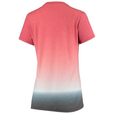 Alabama Crimson Tide NCAA Alabama Tide Ombre V-Neck T-Shirt