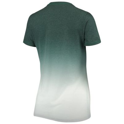 NCAA Heathered Michigan State Spartans Ombre V-Neck T-Shirt