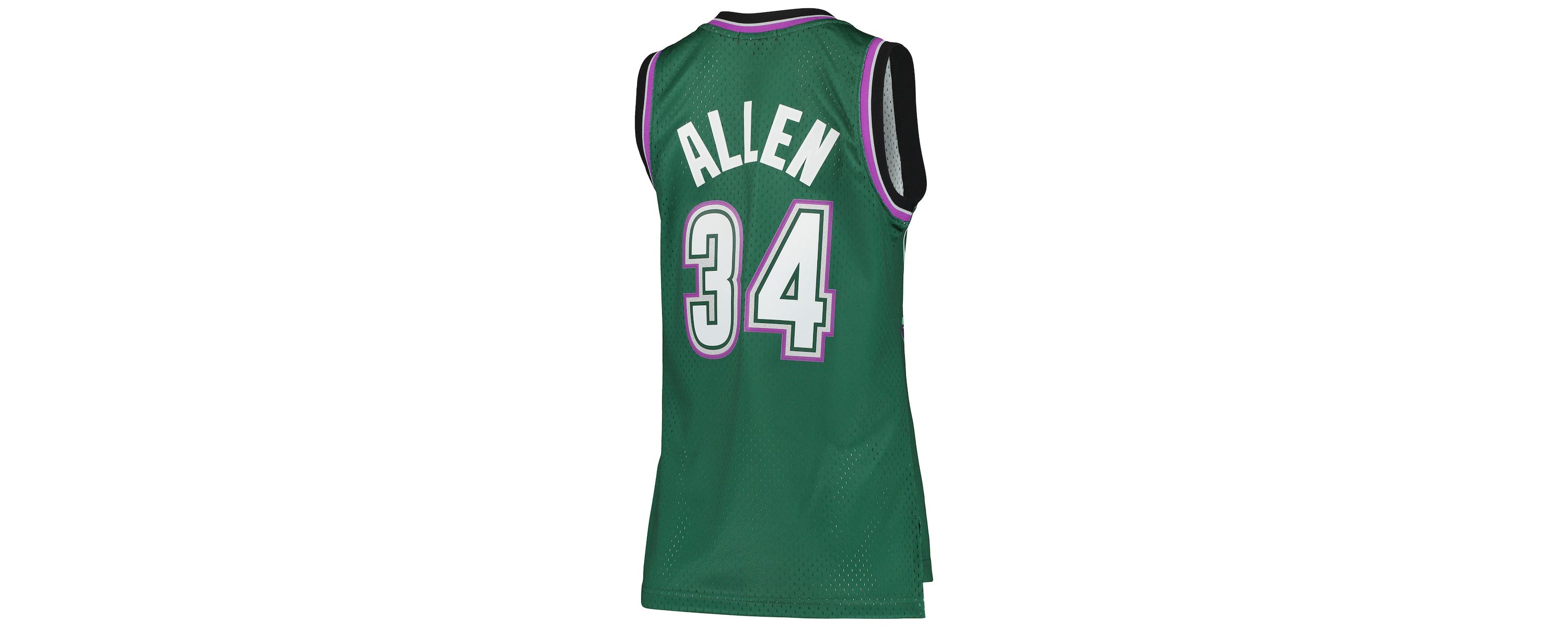 NBA Ray Allen Milwaukee Bucks 1996/97 Hardwood Classics Swingman Jersey