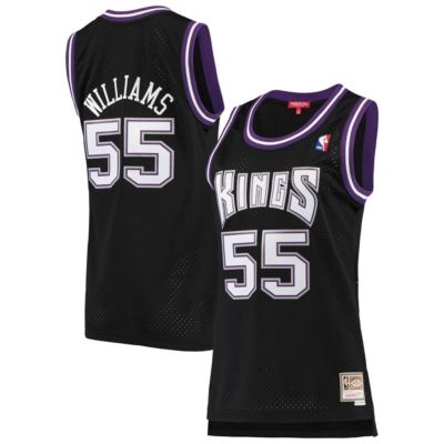 Mitchell & Ness NBA Jason Williams Sacramento Kings 2000/01 Hardwood Classics Swingman Jersey, Black, X-Large -  0697589962586