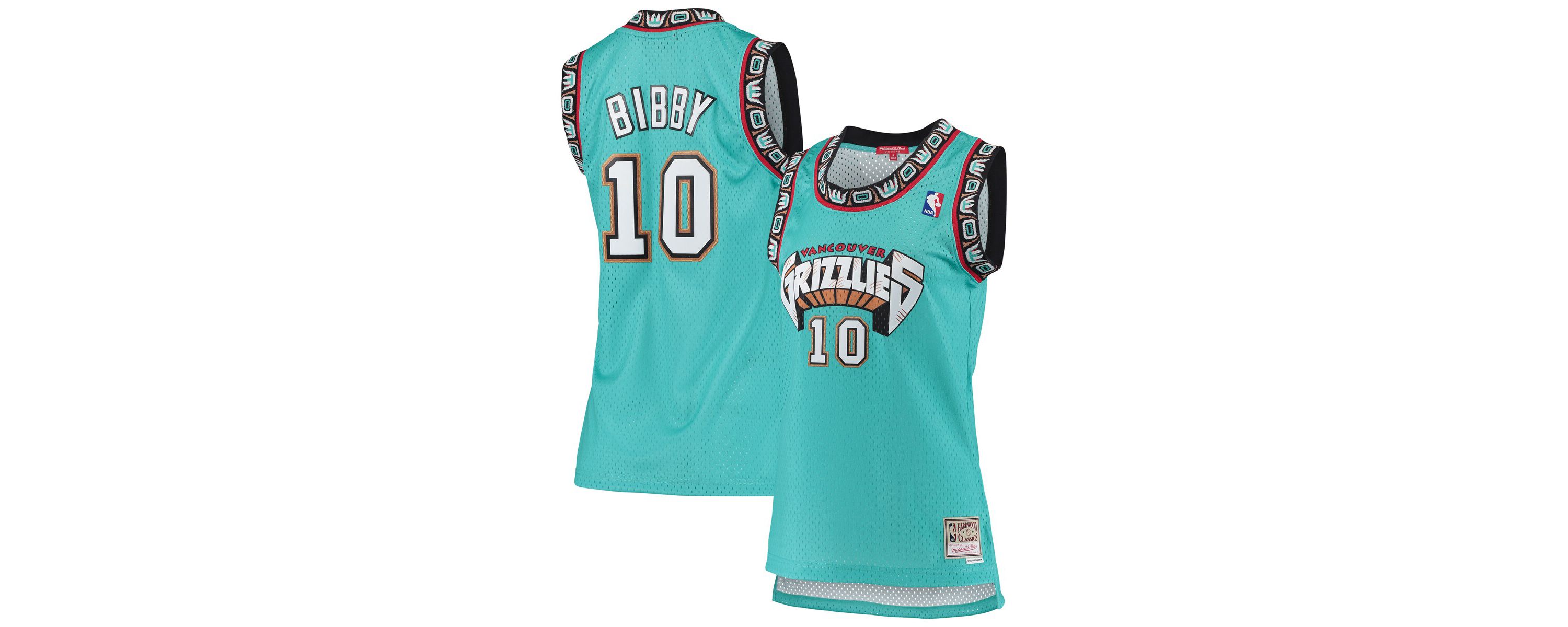 Maillot NBA Mitchell & Ness – Mike Bibby Vancouver Grizzlies 1998/99 Swingman Turquoise