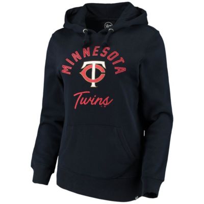 MLB Minnesota Twins Hollow Script Headline Pullover Hoodie