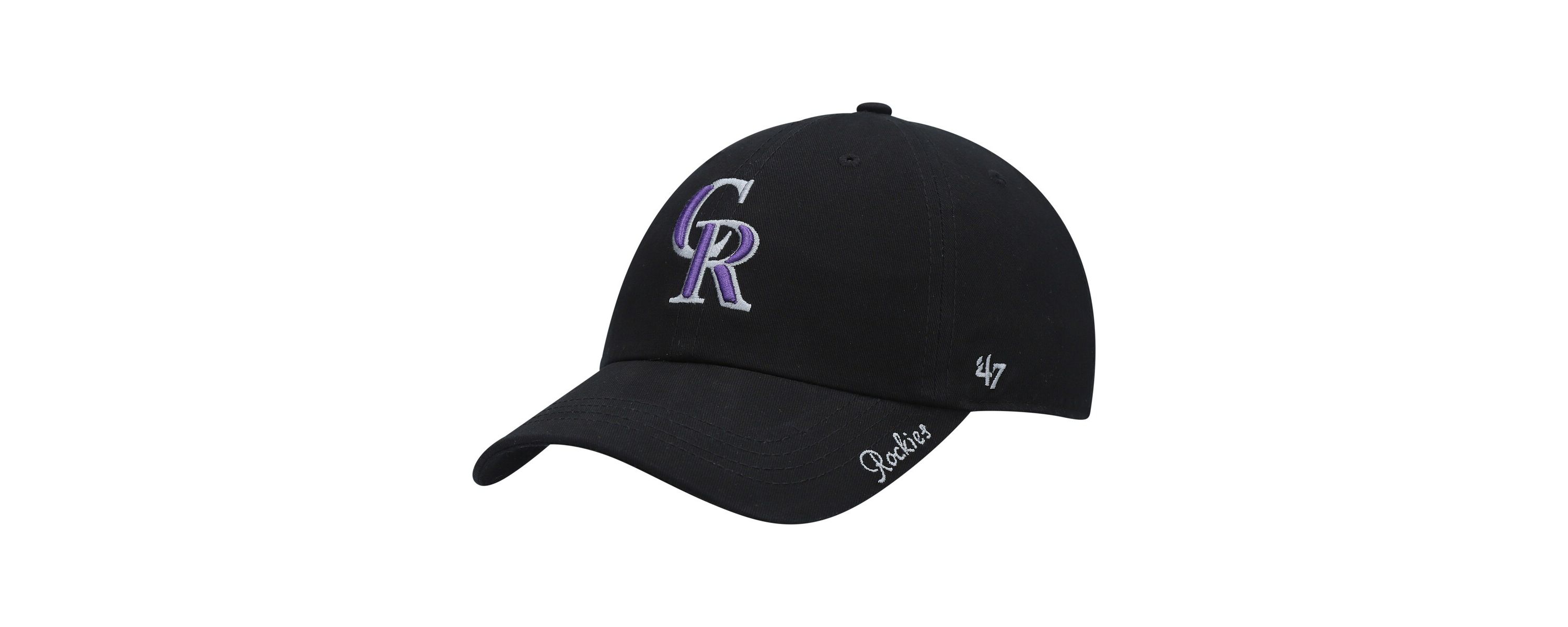 MLB Colorado Rockies Team Miata Clean Up Adjustable Hat