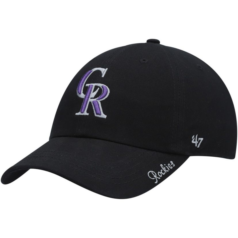 MLB Colorado Rockies Team Miata Clean Up Adjustable Hat