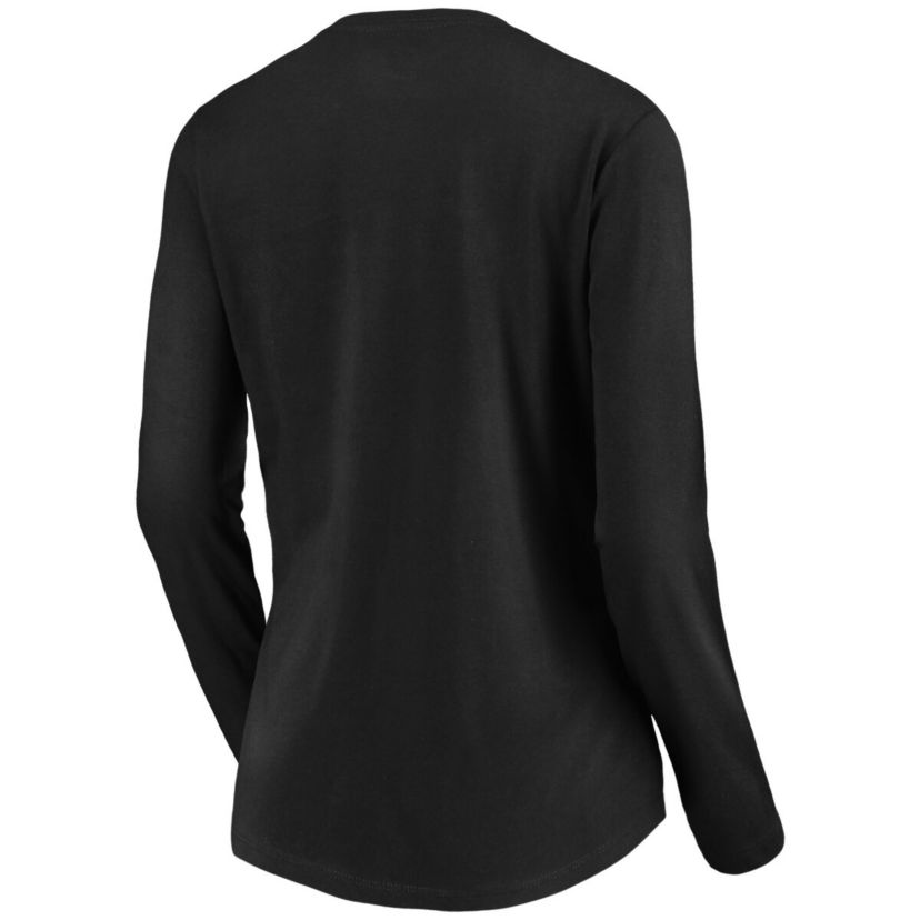 Chicago White Sox MLB Fanatics Chicago Sox Official Logo Long Sleeve V-Neck T-Shirt